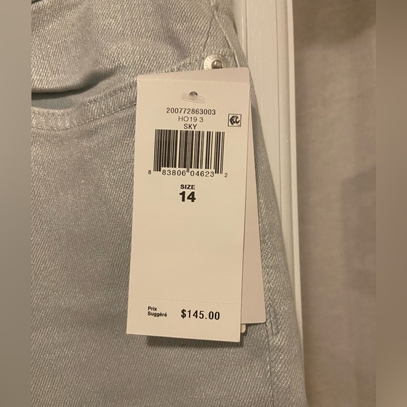 Ralph Lauren metallic coated jeans NWT - Picture 4 of 7